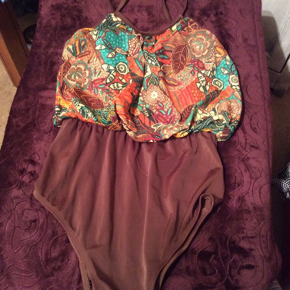 Seaside size 18 bathing suit